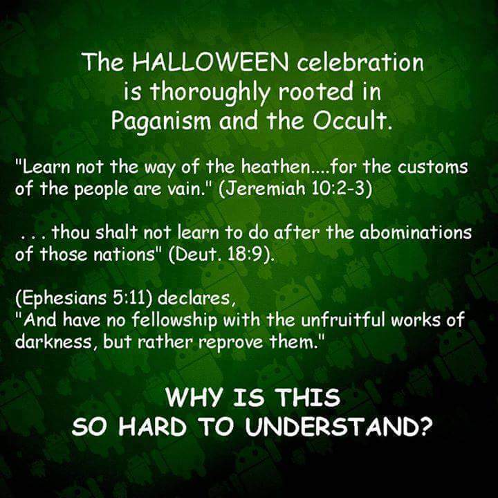 halloween rooted in occult